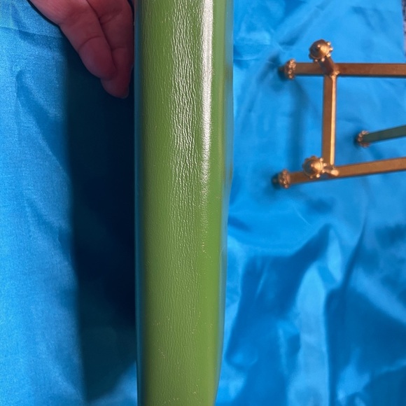 Chloe Color-block Long Wallet VGC Greens and Beige Leather - Picture 12 of 12